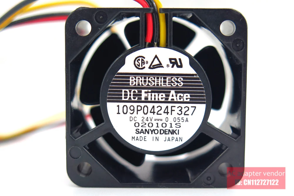 NIEUWE SAN ACE 40 4028 24 V 0.055A 4 cm 109P0424F327 koelventilator