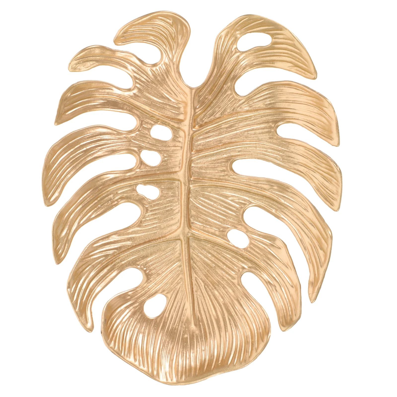 

Monstera Leaf Jewelry Dish Trinket Tray Ring Organizer Plate Jewelry Holder For Keys Accessories Decorative Display Tray