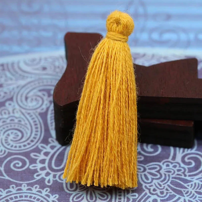 

Thick Tassel Clothing Ornament, DIY Hanging Ear, Blue, Gray, Pink Colors, Manual Customize, 100% Cotton, 45mm