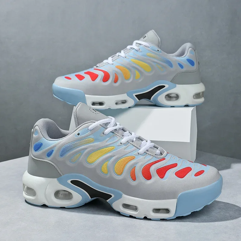 

Men's Marathon Running Shoes Air Cushion Cold Glue Sports Sneakers Comfortable Breathable Lightweight Cushioning Trainers