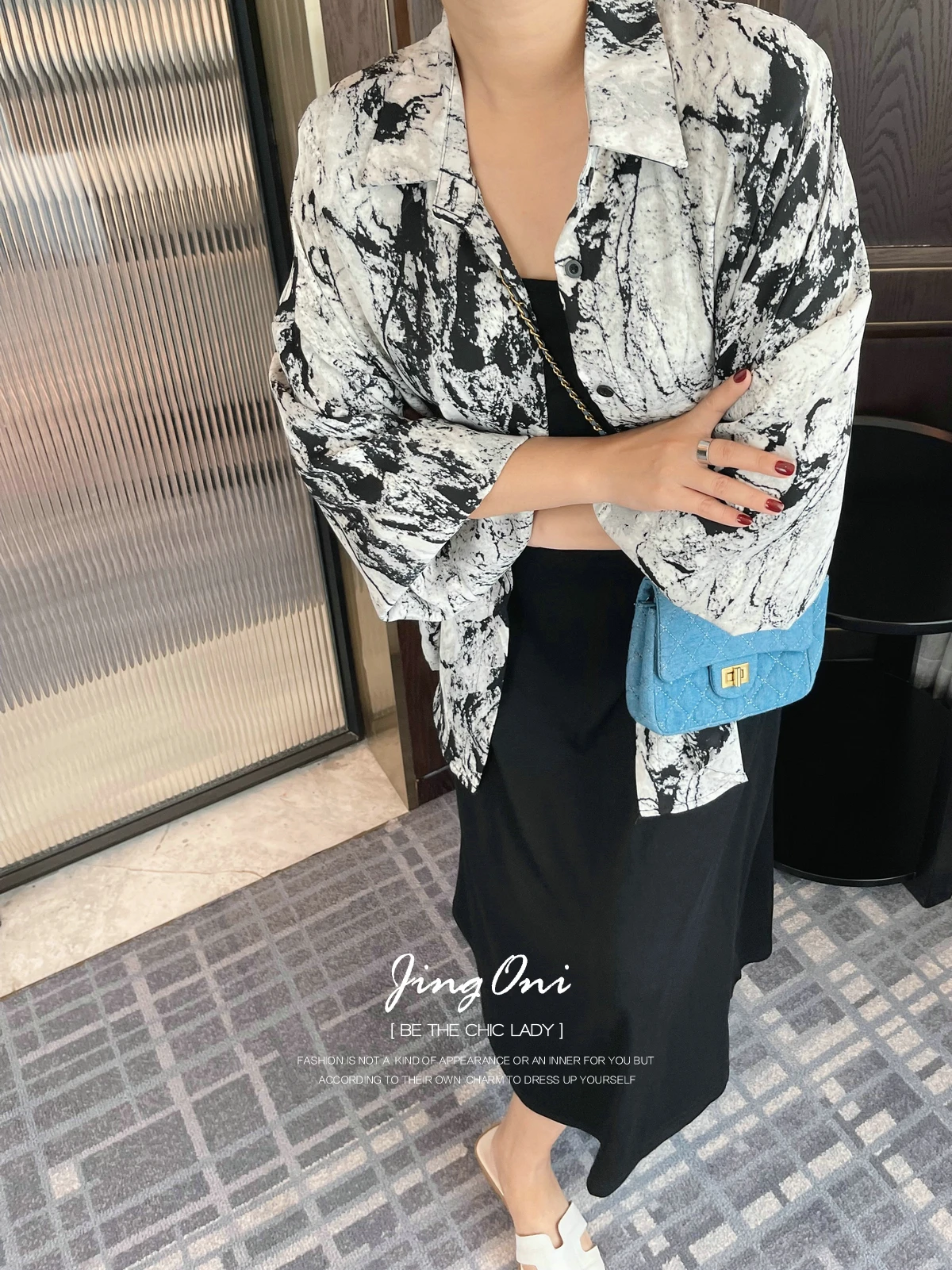 Tie Dye Shirts Blouses Y2k Women Clothing 2024 Summer Fashion Korean Style Elegant Vintage Tops Long Sleeve Casual Crop Oversize