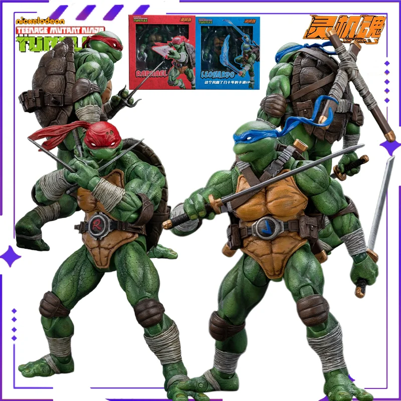 新品本物のスピリットマシンソウルオリジナル忍者タートルシリーズラファエルアニメ完成品可動モデルフィギュアおもちゃ