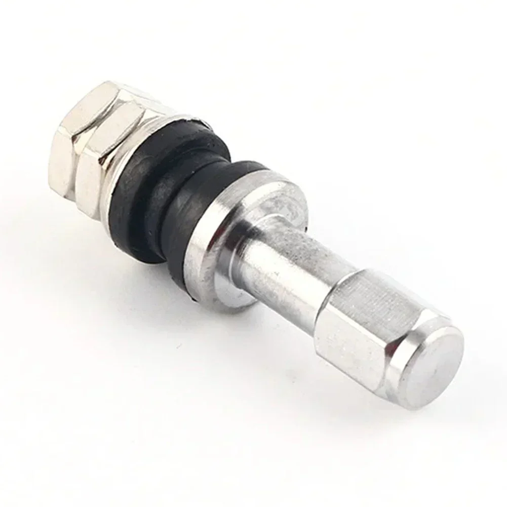 

Bolt Screw On Valve TR48e Valve Stem Racing Applications Easy Installation Leak Prevention Long-lasting Stainless Steel