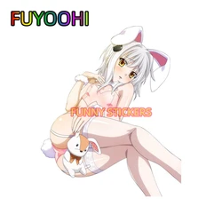 FUYOOHI High School DxD Toujou Koneko Car Stickers Scratch-Proof Waterproof Decal Car Door Protector Cartoon Decor