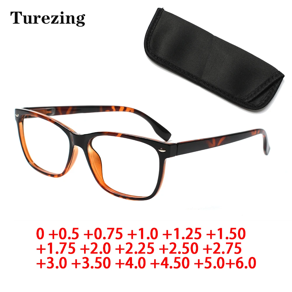 

Turezing 3 Pack Retro Oversized Reading Glasses For Men and WomenFashion Square Computer Reader Diopter +0.5+1.0+3.0+5.0+6.0