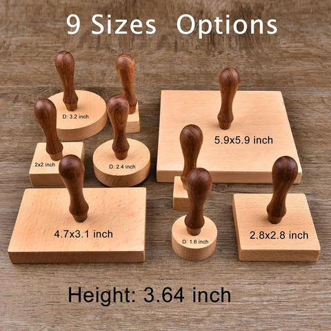 Rubber Stamp Personalized Company Logo Custom Stamp Custom Wedding Stamps Handmade Wooden Block Rubber Stamp Personalized Large Seal Stamp for Packaging