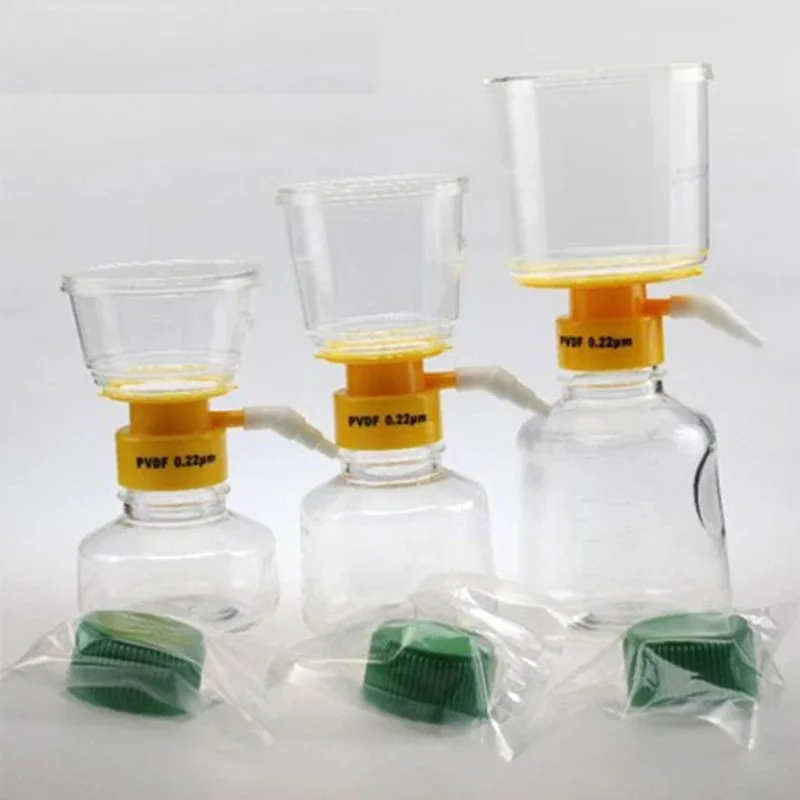 

0.22um150/250/500mlLab Vacuum Filtration System Apparatus PVDF Bottle Filter Set