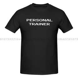 2024 Fashion Personal Trainer Men'S T-Shirt Gym Instructor Wear Training Fitness Workout Top Double Side