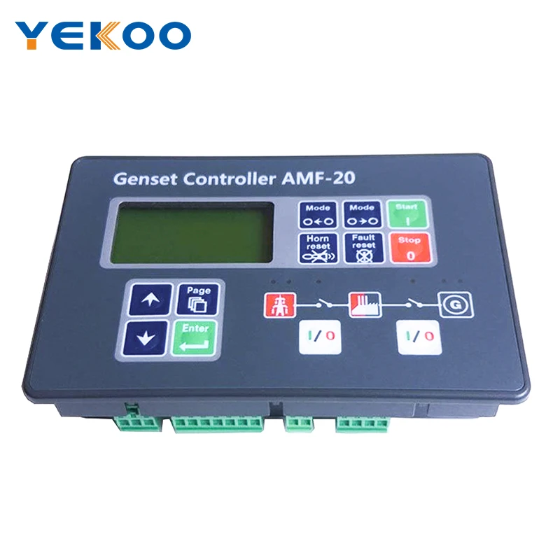 Imagem -04 - Controlador do Grupo Gerador Diesel Compatível com o Original Amf20 Amf-25 Amf20 Amf25 Ats