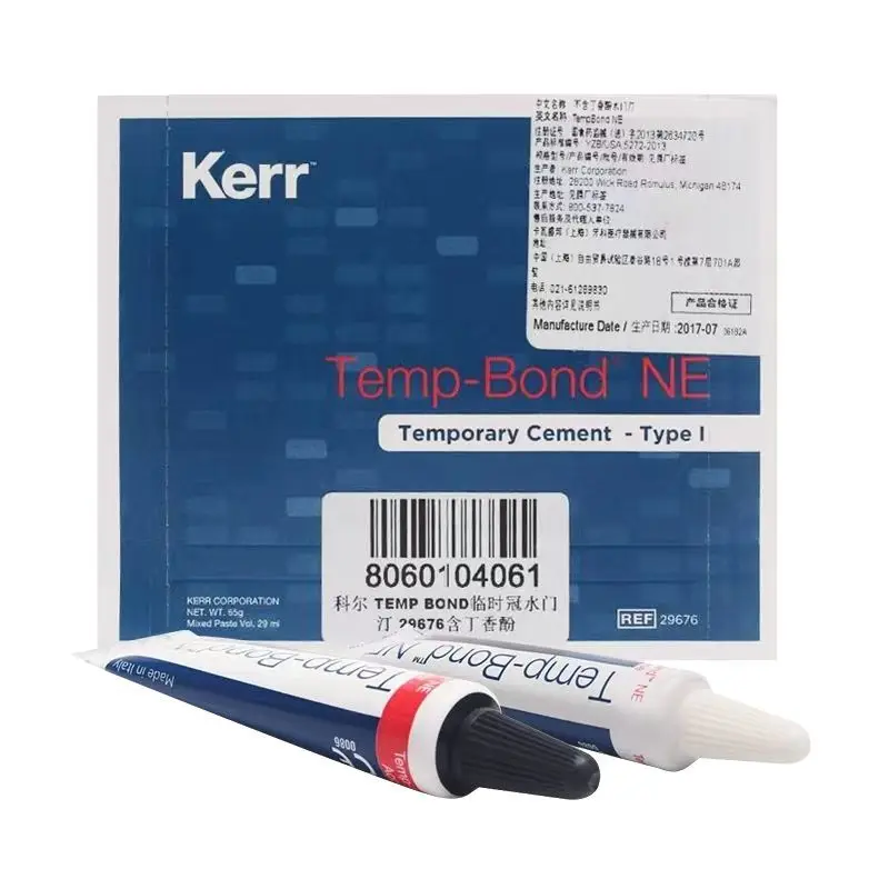 Dental Materials kerr Temporary Crown Cement No-Eugenol Temporary Crown Bridge Adhesive Dental Adhesive Fixed Filling Material