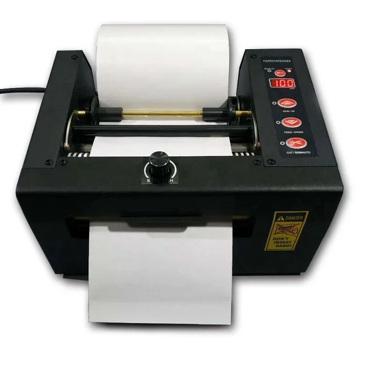 KNOKOO ATD-150 Cutting Tape Machine Automatic Electronic Super Wide Tape Machine 150mm Heavy Duty Automatic Tape Cutter