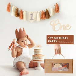 Baguette magique couronne pour anniversaire, jouet, bannière, gâteau pour enfants, décoration de noël, accessoires de photographie, cadeaux pour bébés