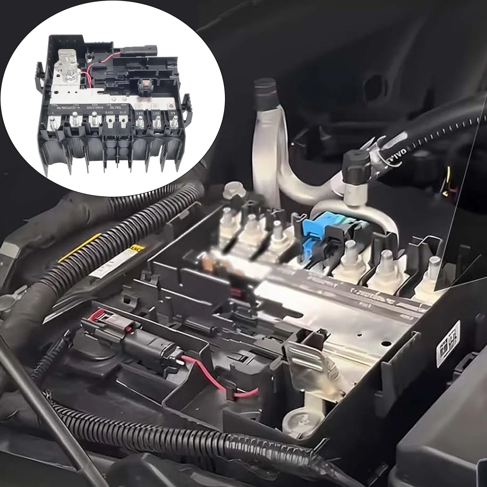 

ABS and Metal For Chevy Silverado 2500HD 2020-2024 84646134 Car Battery Distribution Fuse Box 84493556