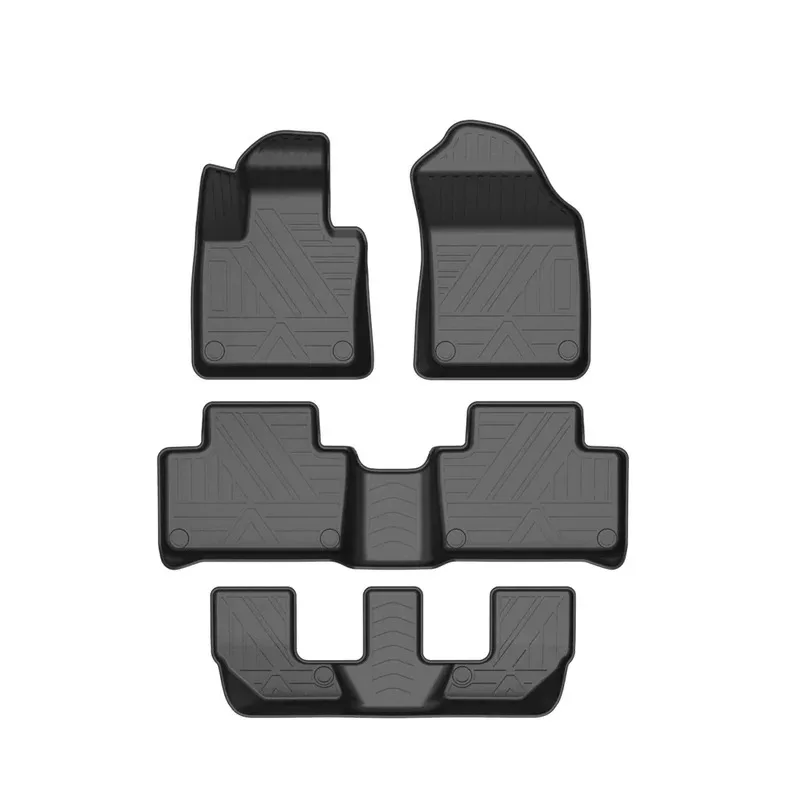 

Muchkey Foot Pad For XC90 2015 2016 2017 2018 2019 2020 7 Seat Car Waterproof Floor Mat TPE Car Accessories