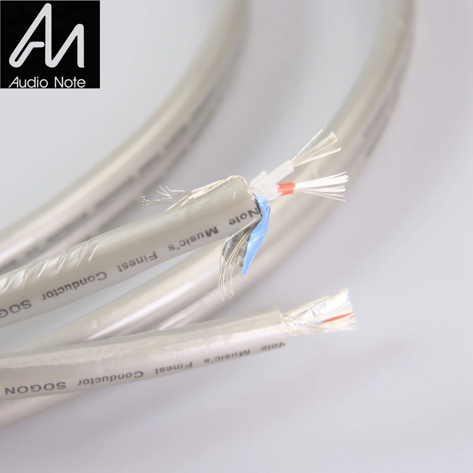 British original Audio Note finest codductor SOGON 50strand 99.99% Silver Plated Cable RCA Audio Dual Channel DIY XLR bulk Cable