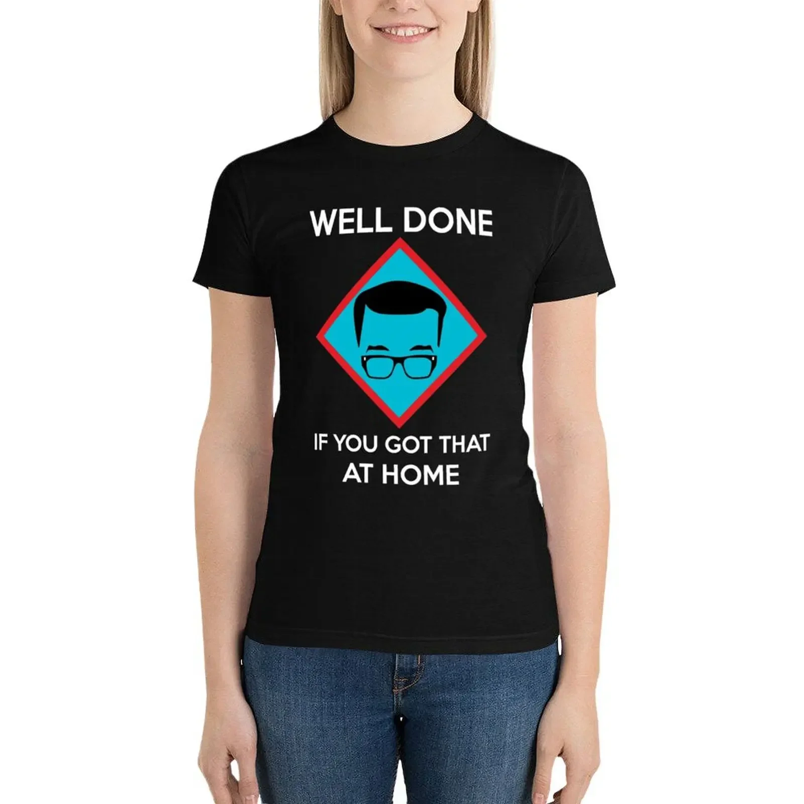 

Richard Osman＊s ※Well done...§ T-Shirt Short sleeve tee cute clothes Woman clothing