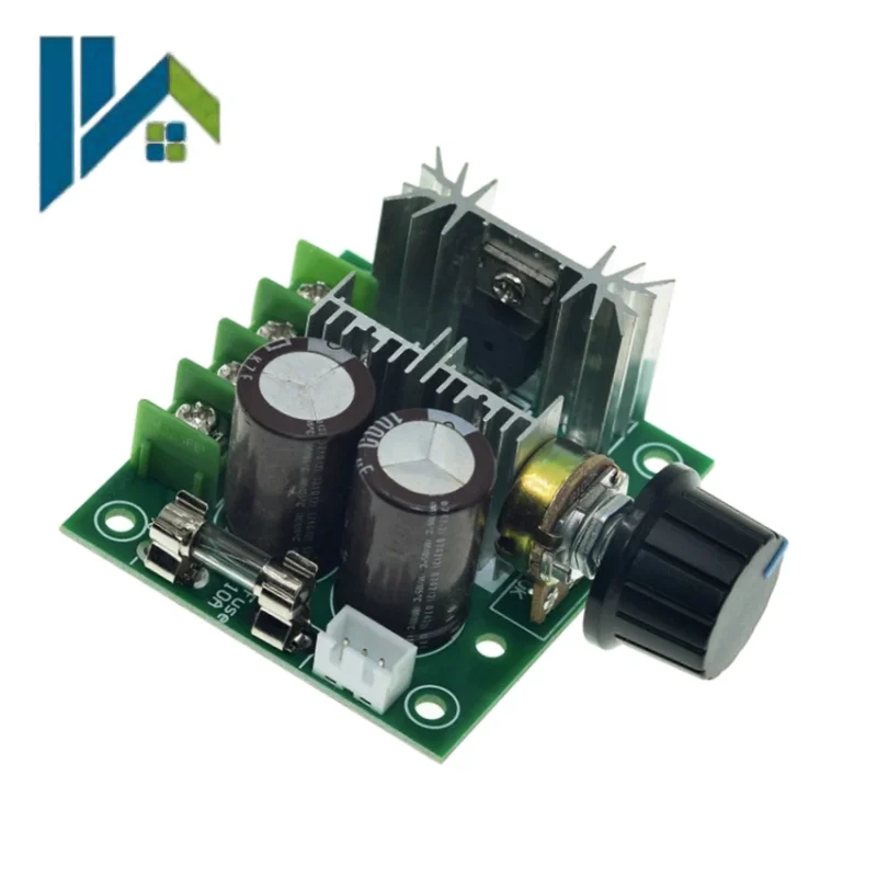 12V-40V 10A PWM DC Motor Speed Regulator Stepless Variable Speed Control Switch High Efficiency For Pump Motor