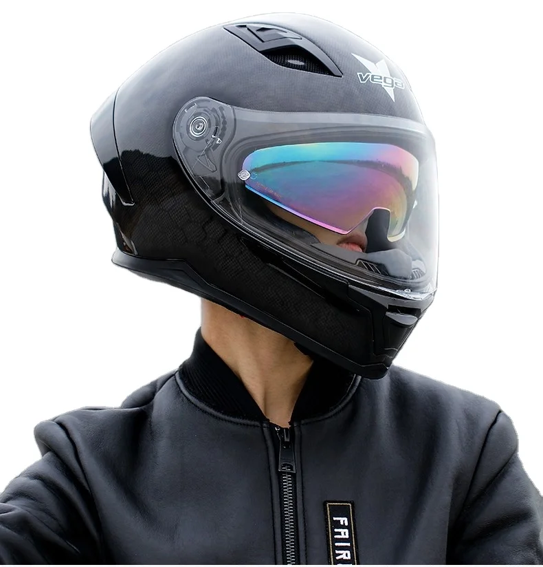 Vega motorcycle running helmet full covering winter thermal helmet for men and women all seasons personalized full helmet