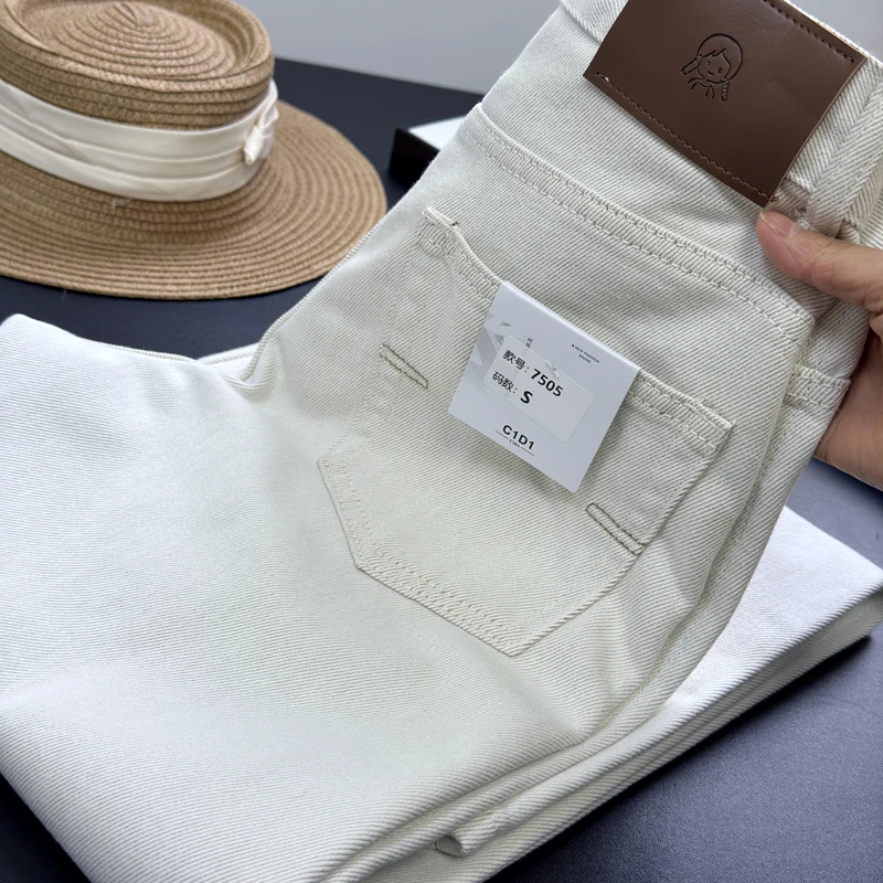 

Slimming High Waist Wide Leg Jeans Retro Sle Women's Spring Faion Hidden Mea Area Boyfriend Sle Long Straight Cut Denim