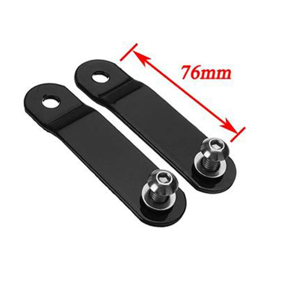 Black Sliver 28mm-76mm Gas Tank Lift Kits Bracket Fit for Harley Sportster XL 883 1200 48 72 Dyna Raise Tank Lift Modified Riser