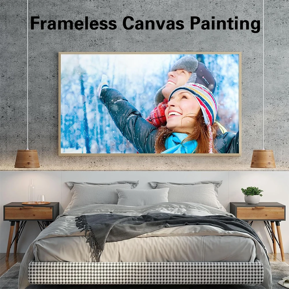 1Pc Frameless Perso…