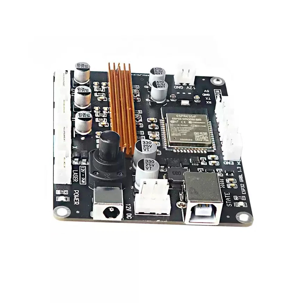 ESP32 ثنائي النواة آلة الحفر بالليزر باستخدام الحاسب الآلي لوحة تحكم Grbl لوحة دوائر كهربائية منفذ USB للوحة تحكم محرك متكامل ثلاثي المحاور #5
