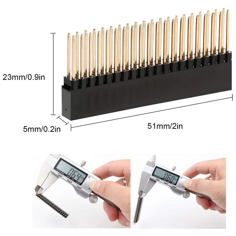 OUVU-2X20 Pins Stacking Header for Raspberry Pi A+/Model B+/2/3/4 (Pack of 5)