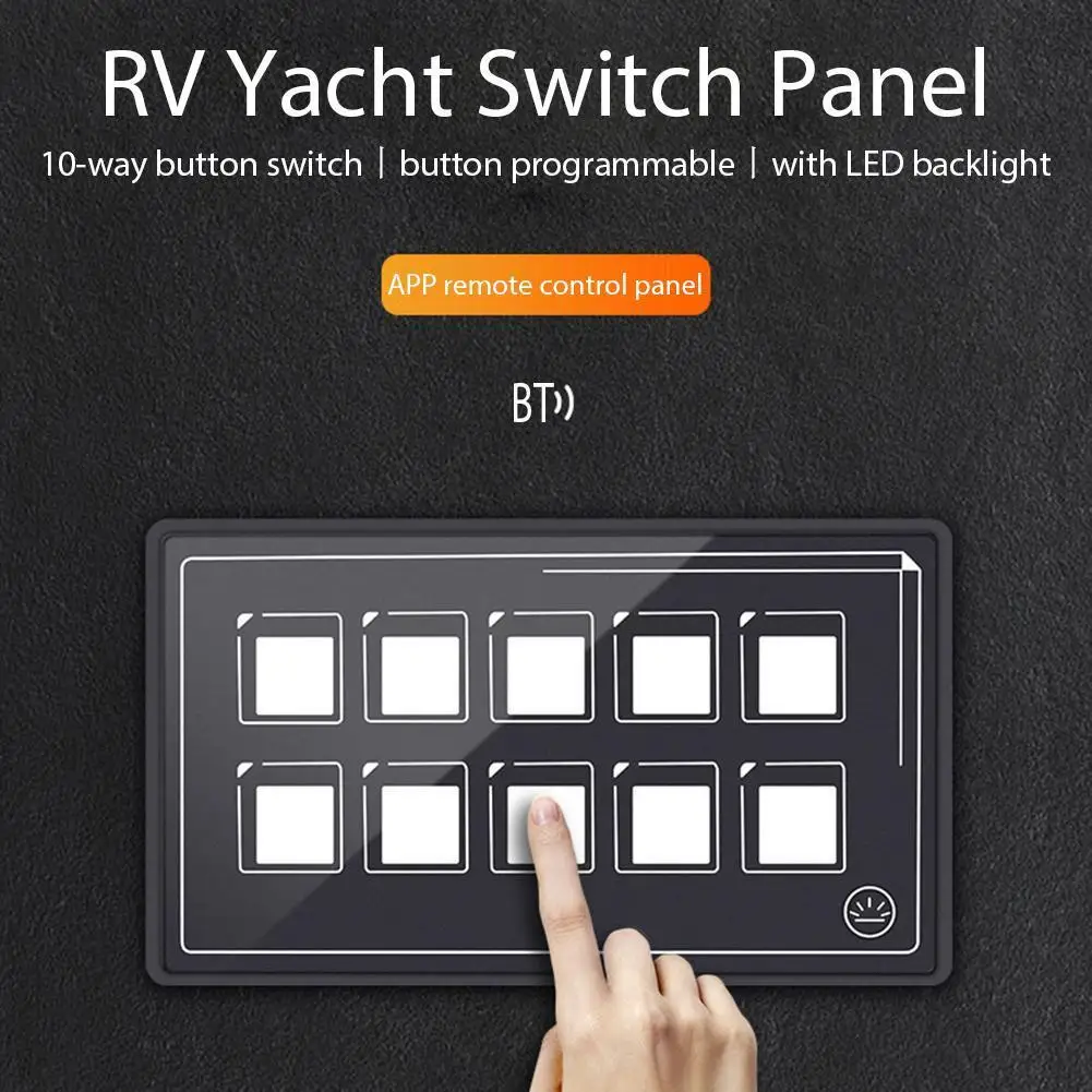 panel-de-interruptores-led-de-10-canales-para-rv-10-gang-dc-11v-30v-control-por-aplicacion-bt-panel-de-interruptores-modificado-para-rv-compatible-con-ios-y-android-ip67-impermeable