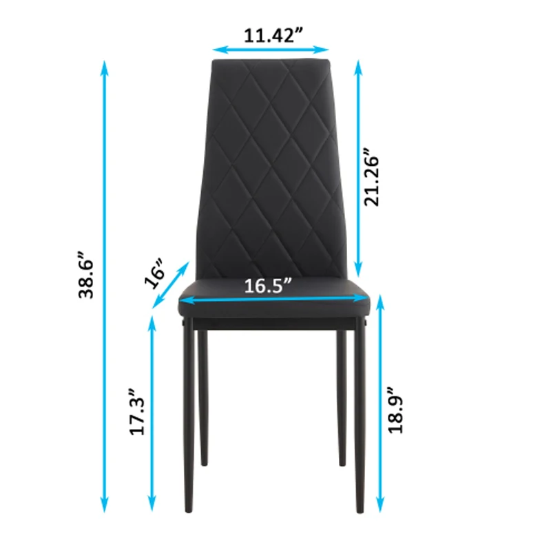 Esszimmerstuhl-Set mit 4 Stück
