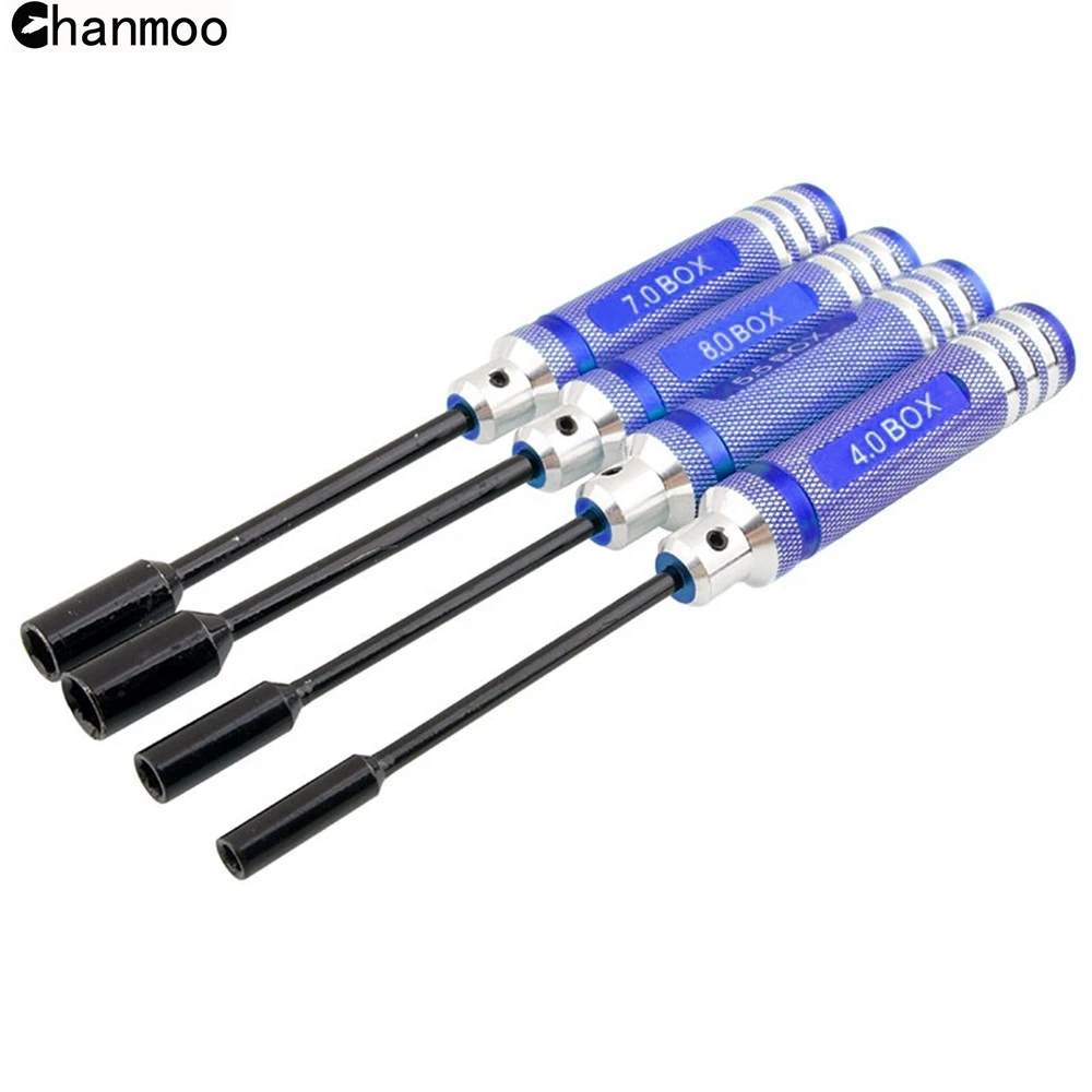 Universele H1.5/2.0/2.5/3.0mm Handvat Allen Hex Schroevendraaier Sleutel Driver Gereedschap voor RC Auto Tamiya HPI HSP Traxxas Losi Axiale Kyosho