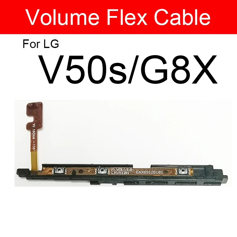 Volume&Power Side Button Flex Cable For LG G3 D850 G4 H810 G5 H820 G6 G7 ThinQ G8 G8S G8X Q6 M700N Q7 Q610 Power Volume Felx