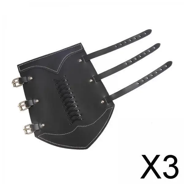 Brassards de gladiateur en cuir pour adultes, Costume médiéval, accessoires de spectacle de danse pour LARP et Halloween