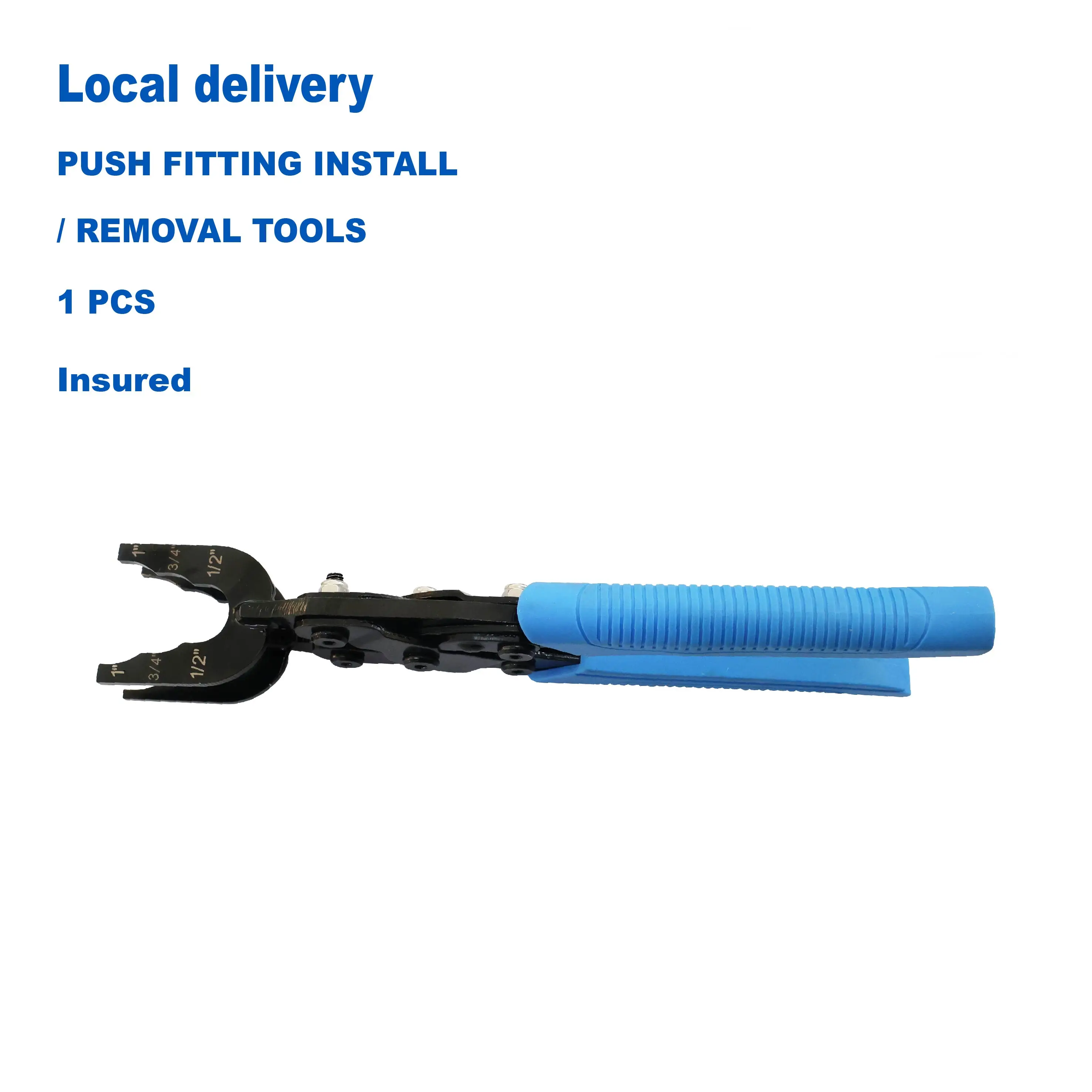 TIGER TEETH Durable Push Fitting Install / Removal Tools made of 40Cr Iron last longer; 1pcs/case; 80025
