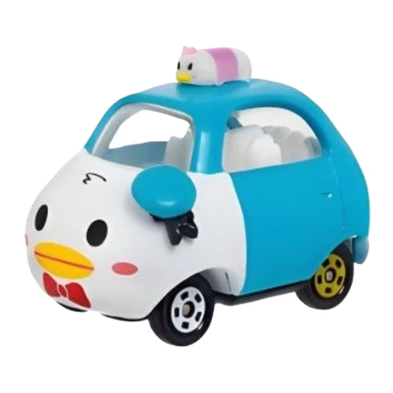 TAKARA TOMY coche de simulación de aleación modelo Pato Donald juguete coleccionable regalo para niñas TOMY Dream Car
