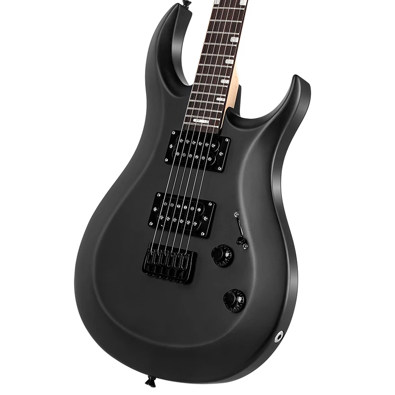 

D-180 Professional Electric Guitar 24 Frets Okoume Body Canadian Maple Neck Indian Rosewood Fingerboard V70 HH