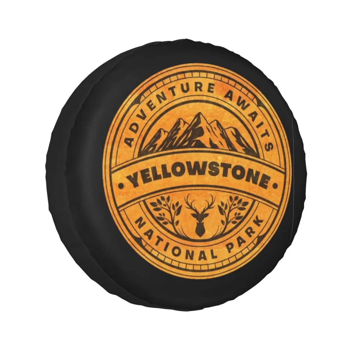 

Custom Yellowstone National Park Spare Tire Cover for Car Vehicle 4x4 Wheel Protector Covers 14" 15" 16" 17" Inch