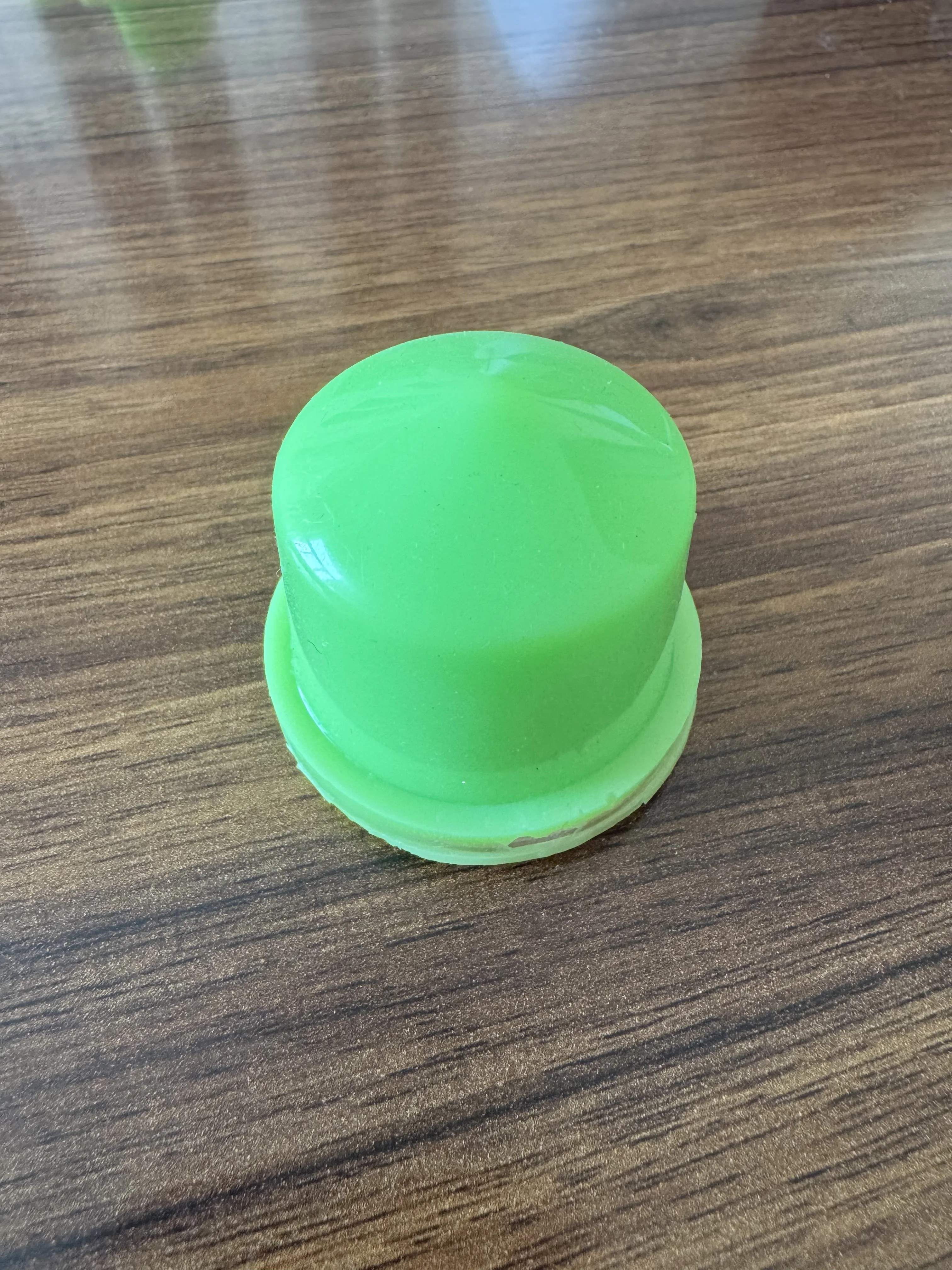 وسادة مطاطية مطبوعة على شكل دائري مقاس 37 مم #3