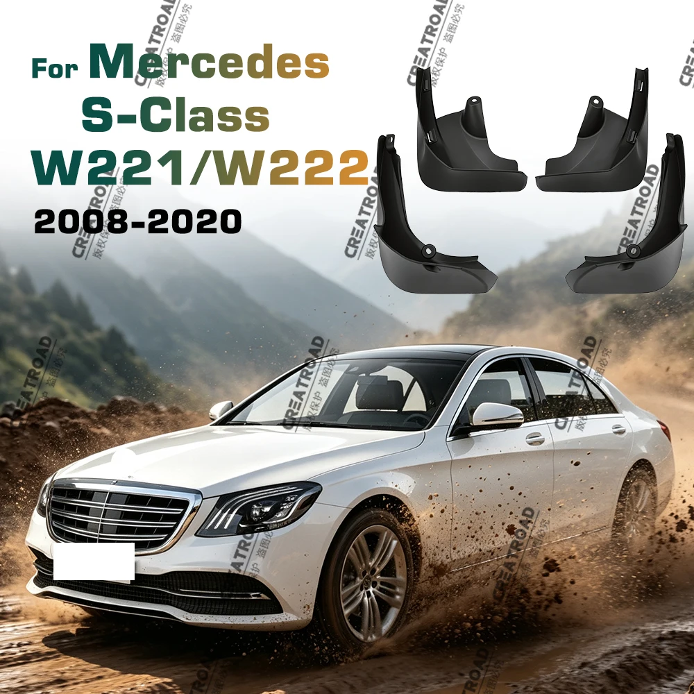 Für Mercedes Benz S-Klasse W221 W222 S300 S350 S450 S500 2008-2020 Schmutzfänger Kotflügel Auto-Zubehör