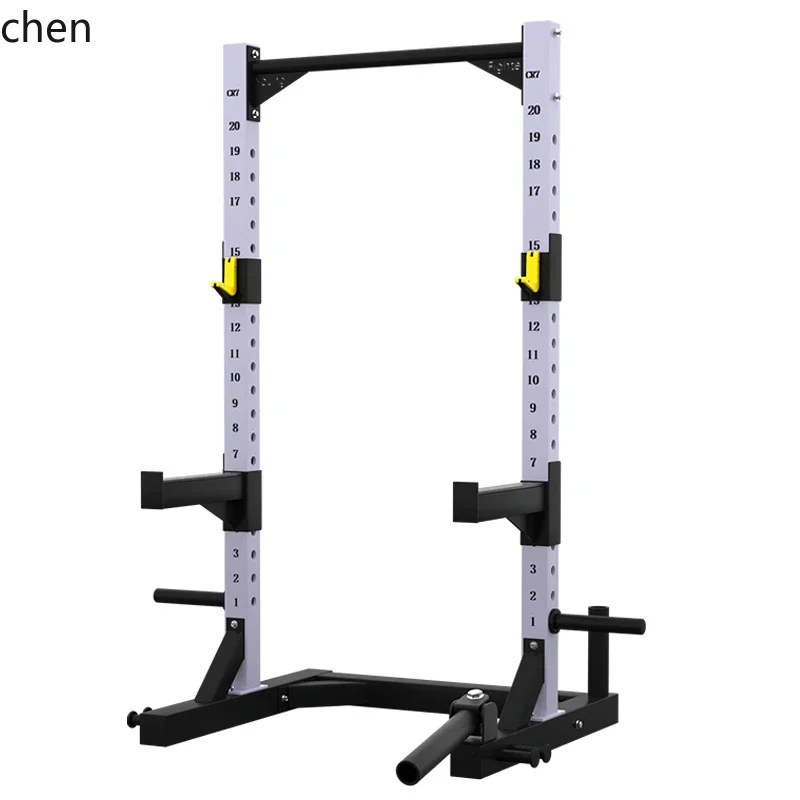Squat Rack Free Bench Press Rack Multifunctional Commercial Fitness Equipment Barbell Half Frame