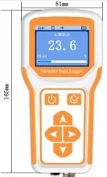 Portable 7 in 1 Soil PH NPK Sensor EC Moisture Temperature Sensor Analyzer with Handheld Display Platform