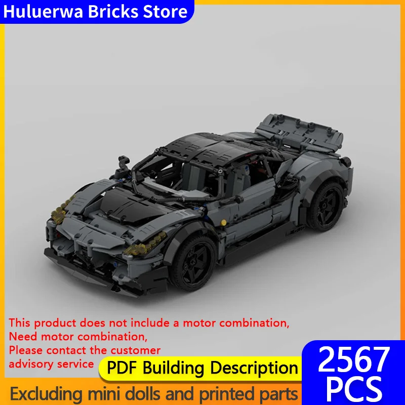 

Модель скоростного гоночного автомобиля MOC, строительные кирпичи 488, верхний уровень фиста, спортивный автомобиль, модульная технология, детские праздничные подарки, сборные игрушки