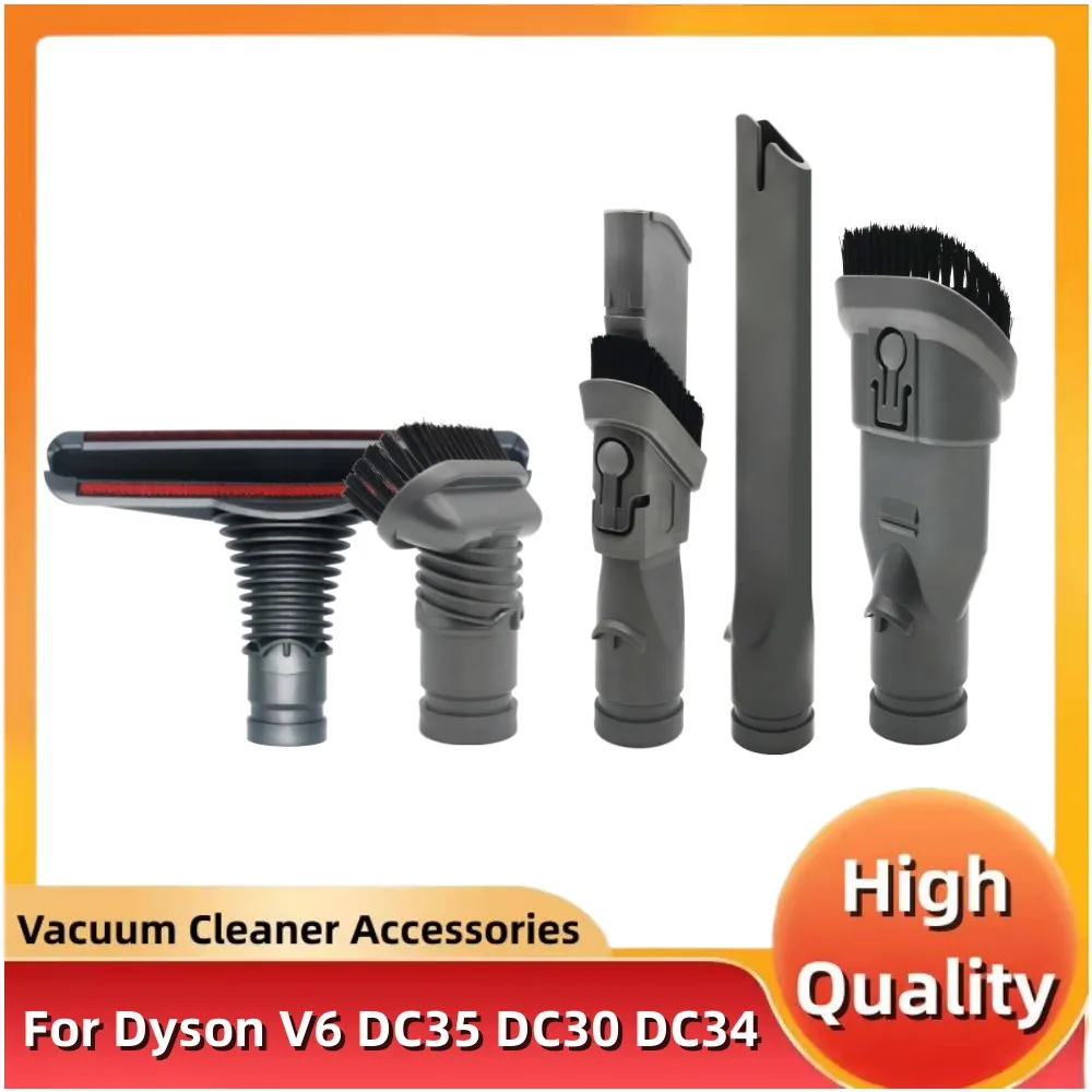 Kit de ferramentas de acessórios de substituição para dyson v6 dc35 dc30 dc34 dc44 dc58 dc 59 acessórios ferramentas de limpeza doméstica escova