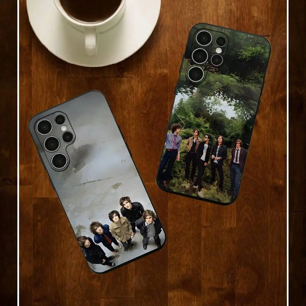 Band The S-Strokes Phone Case For Samsung S24 25 23 22 21 20 Plus Ultra 5G Lite Shockproof Cover