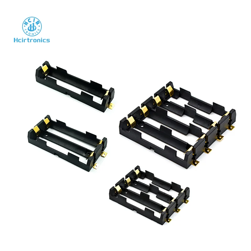 18650 pacco batteria singolo/doppio/triplo/quattro celle SMT SMT SMT Cell Holder 1 ~ 4 celle SMT Cell Holder SMD