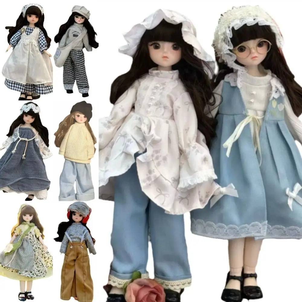 

Модная кукла BJD 30 см 1/6, одежда для куклы BJD, сделай сам, замена аксессуаров BJD, одежда для кукол ручной работы, подарок для детей
