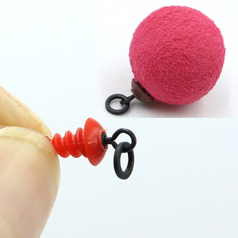 10 قطعة/الوحدة المسمار الصيد خطاف دوار الصيد الملحقات إدراج الطعم الكارب الصيد الملحقات