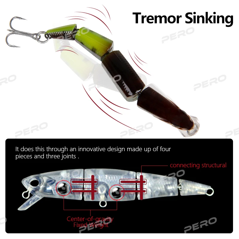 LETOYO-bait Swimbait صيد ، غرق البلمة ، Jerkbait ، الطعوم الصلبة الاصطناعية لمنطقة سمك السلمون المرقط ، رمح ، إغراء 70 ، 90