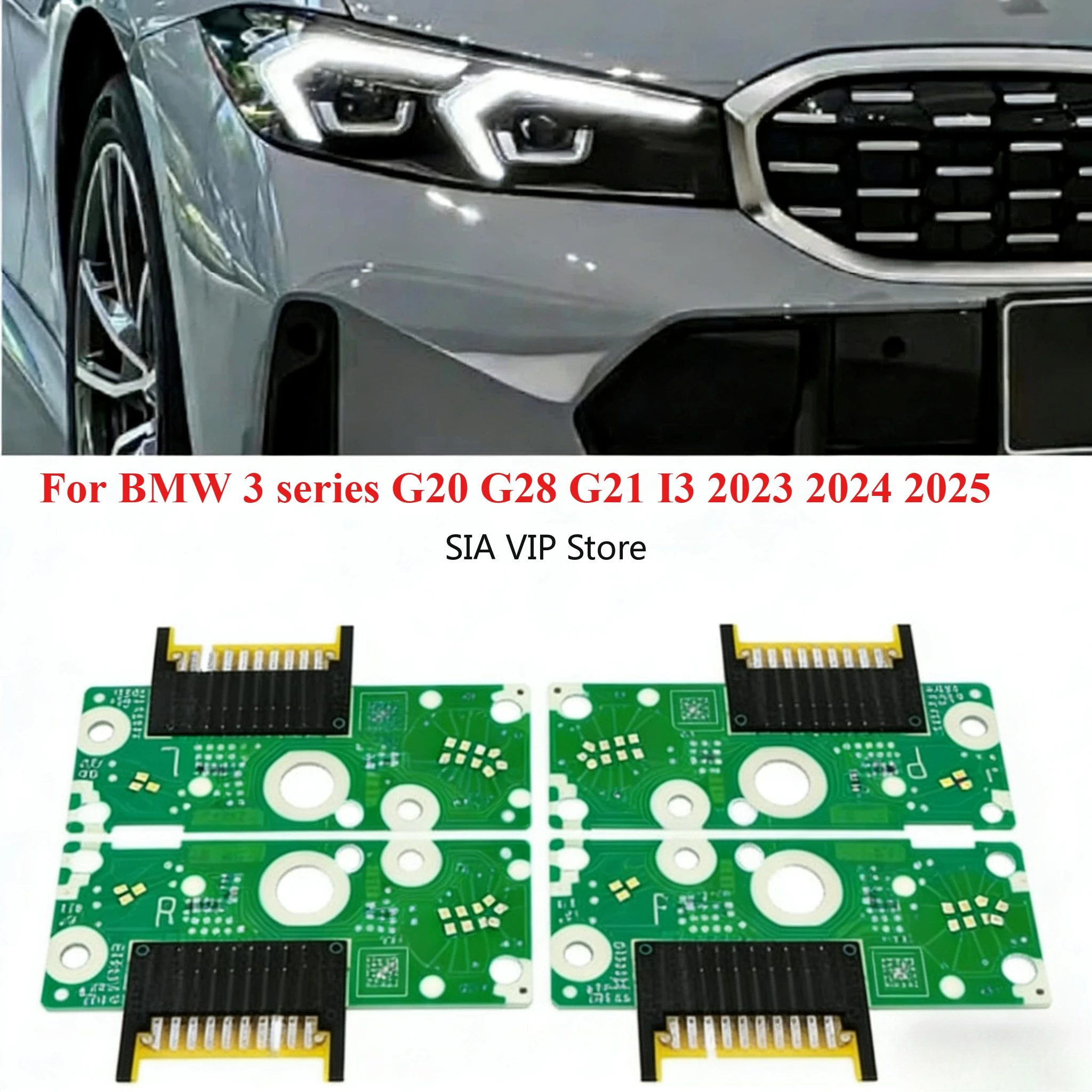

For 2023 2024 2025 BMW 3 series G20 G28 G21 I3 NEW High Configuration DRL LED Boards Chips Daytime Running Light