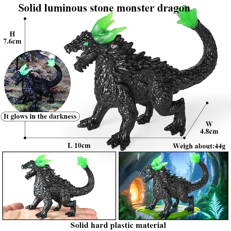 Oenux الأبيض النمر غريفين سيربيروس الأسد النمر شجرة الوحش النار التنين الديناصورات نموذج عمل أرقام جمع لعبة طفل