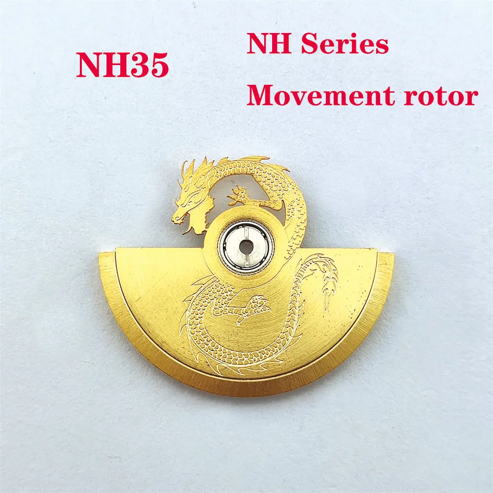 

NH35 automatic movement dragon rotor is suitable for NH35, NH36, NH38, NH39 4R movement rotor transformation